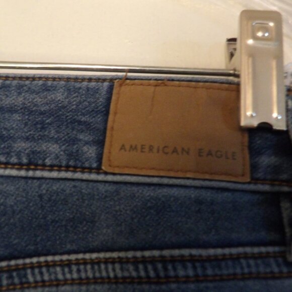 American Eagle Hi-Rise Jegging Skinny Distressed Jeans Sz 2 Regular - Picture 8 of 9